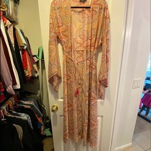 Vici paisley duster kimono